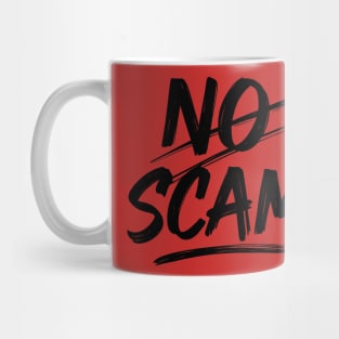 No Scam – Investigative Paintbrush Logo Mug